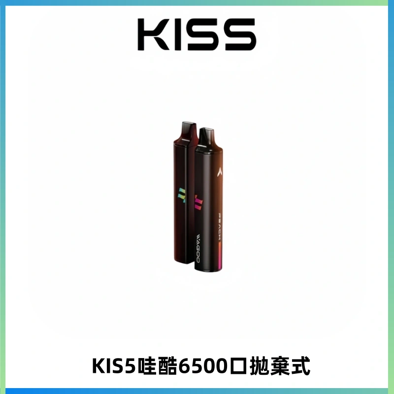 KIS5WAGOO哇酷6500口拋棄式 | 自由混搭雙口味 | 雙芯組合