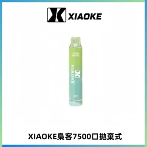 XIAOKE梟客7500Puffs跑馬燈拋棄式電子煙 可發光一次性
